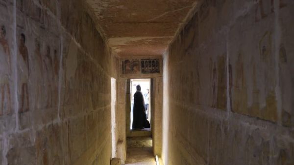 The Tomb of Mehu in Saqqara Egypt (Twitter)