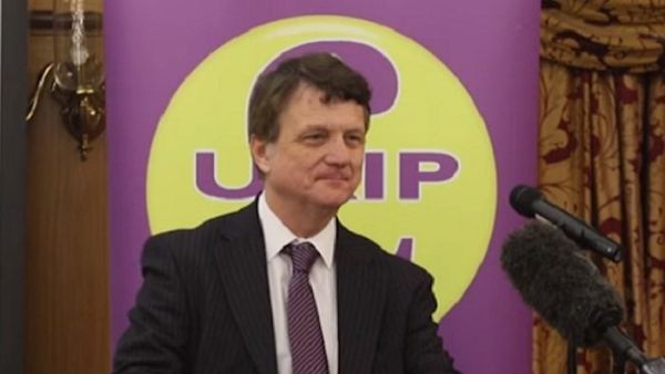 The leader of the UK Independence Party Gerard Batten (Twitter)