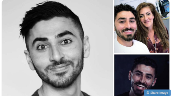 Wahab Hasso, a Yazidi beauty pageant who pulled out from Mister World after receiving death threats to his family in Iraq. (Twitter)