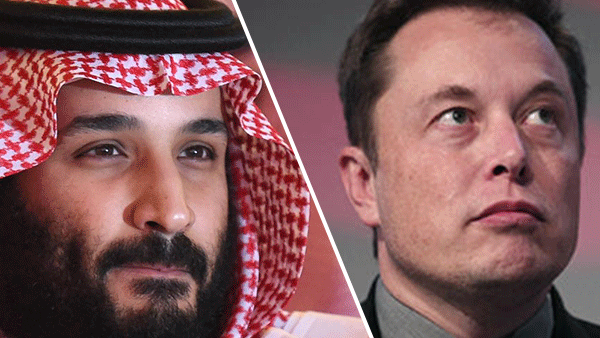 The billionaire Elon Musk announced via Twitter his plans to take Tesla private with the help of a Saudi Arabian multibillion funding. (AFP/File Photos)