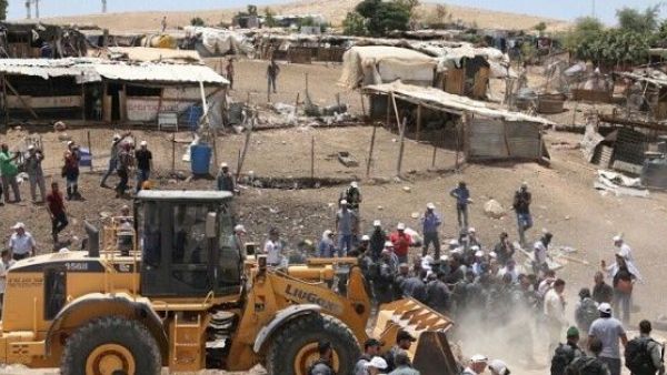 Palestinian Bedouin village (Twitter)