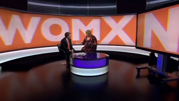 (Screenshot from the BBC show to discuss the backlash resulted by Womxn)
