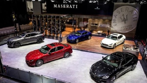 Maserati stand at Auto China 2018. Maserati stand at Auto China 2018.