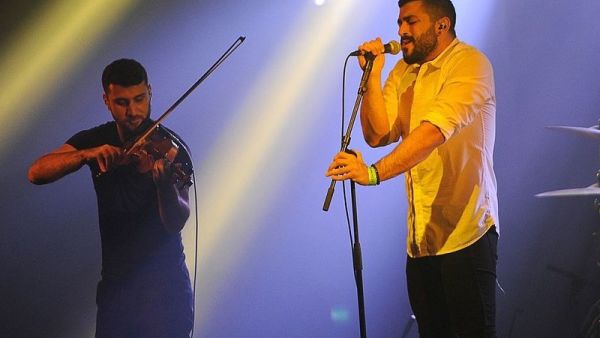 Egyptian officials banned Lebanese group Mashrou' Leila (AFP)