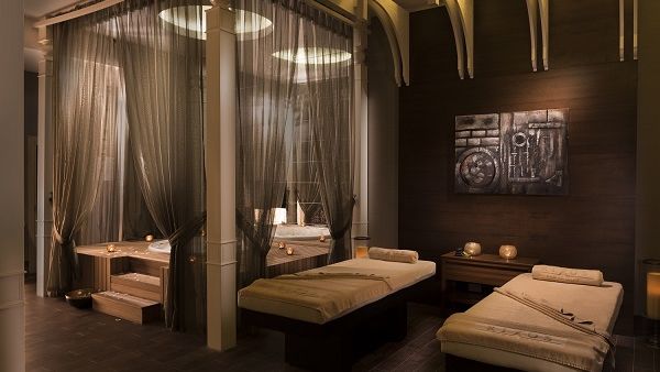 Massage room at Rixos Bab Al Bahr.