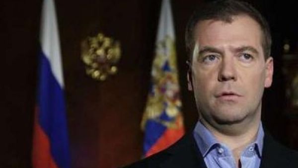 رئيس الوزراء الروسي ديمتري ميدفيديف