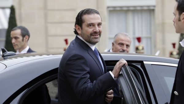 Saad Hariri in Paris on Nov. 18. (AFP/ File)