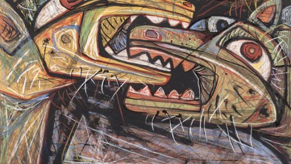 A piece by Egyptian artist Samir Rafi. Green Art Gallery. (Supplied)