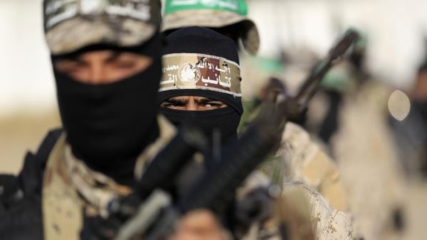 Hamas militants take part in a rally in Gaza city. (AFP/ File)