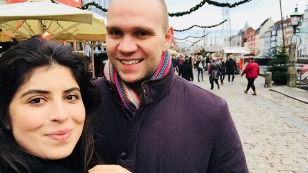 Daniela Tejada and Matthew Hedges. (Photo Custody for Daniela Tejada)