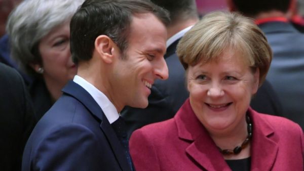 France's President Emmanuel Macron and Germany's Chancellor Angela Merkel want to strengthen ties. (AFP/ File Photo)