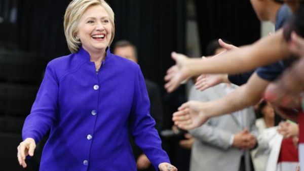 Hillary Clinton is poised to take on presumptive Republican nominee Donald Trump in November. (AFP/File)