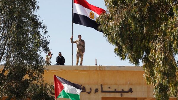 The Rafah border crossing with Egypt set to be open on Tuesday January 8, 2019.. (AFP/ File)