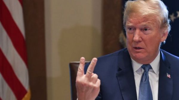 US President Donald Trump. (Nicholas Kamm, AFP)