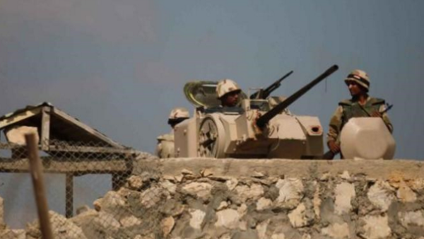 A military checkpoint in North Sinai. (AFP/File)