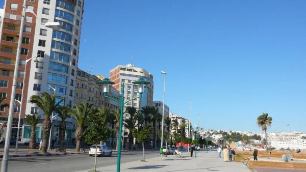 منظر عام من مدينة طنجة