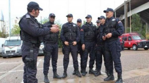 عناصر من الشرطة المغربية