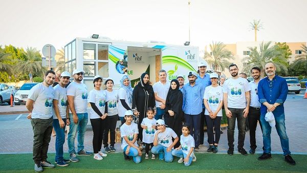 National Bank of Fujairah's team. National Bank of Fujairah's team.