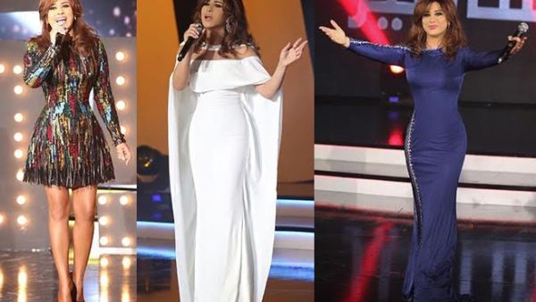 صور أجمل إطلالات لنجوى كرم في برنامج ‫‏ديو المشاهير