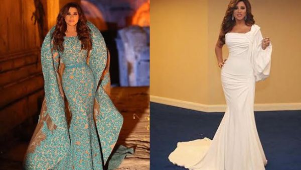 فساتين نجوى كرم من جولاتها الغنائية الأخيرة أناقة وأنوثة وفخامة