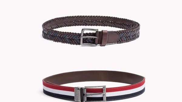 مجموعة أحزمة من Tommy لرجل عملي يحب الموضة
