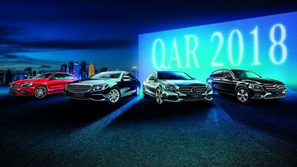 The offer allows customers to buy their dream Mercedes-Benz car for an affordable monthly payment to mirror the number of the New Year, at QR2018.


