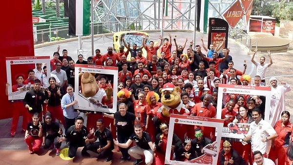 National Rollercoaster Day at Ferrari World Abu Dhab National Rollercoaster Day at Ferrari World Abu Dhab