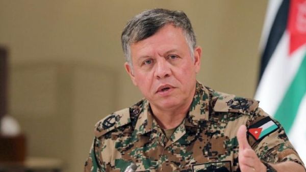Jordan's King Abdullah II discusses the response to militancy in Iraq and Syria. (AFP/Yousef Allan)