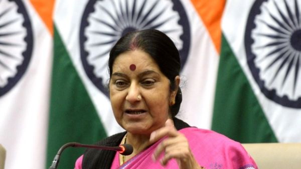 External Affairs Minister Sushma Swaraj appealed to the over three million-strong expatriate Indian population in the Gulf kingdom. (AFP/File)