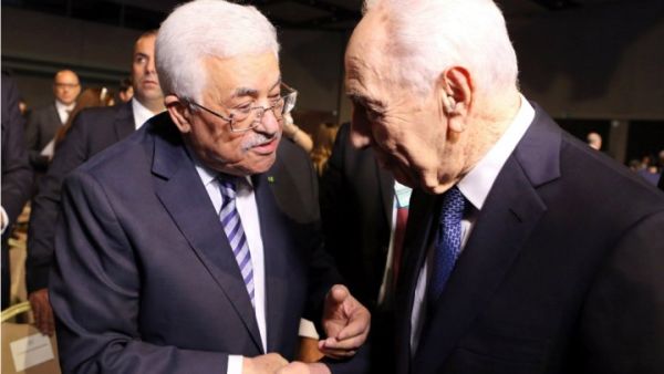 Abbas faced strong criticism for attending the funeral of Shimon Peres. (AFP/File)