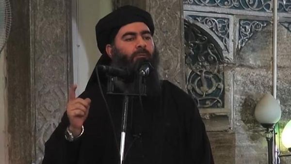 The Iraq-born Baghdadi, who proclaimed a "caliphate" straddling Iraq and Syria in June 2014. (File photo)