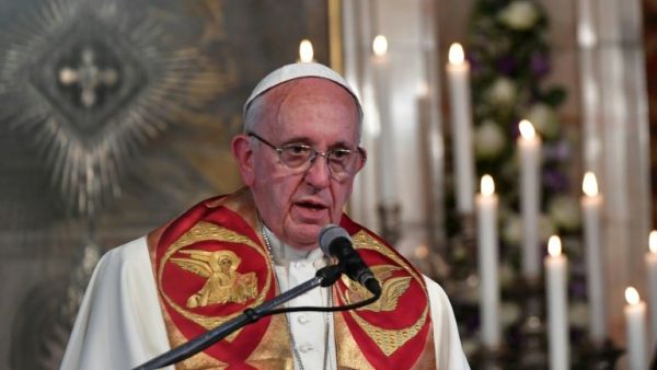Pope Francis on Friday denounced the mass killing of Armenians a century ago by Ottoman forces as "genocide". (AFP/File)