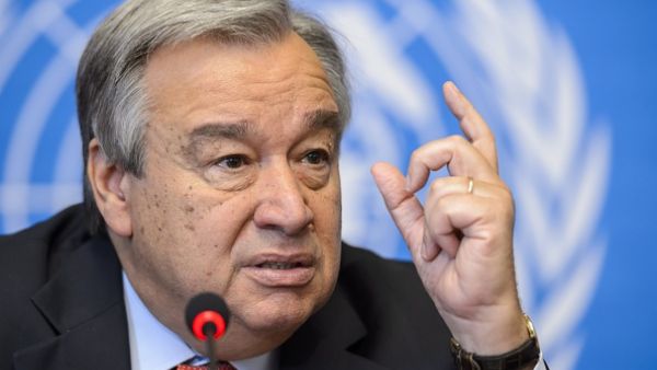 Newly appointed United Nations general secretary Antonio Guterres. (AFP/File)