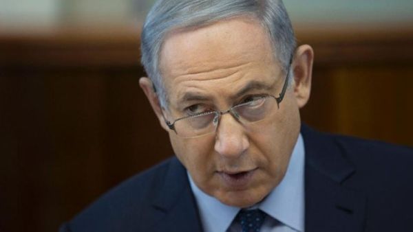 Israeli Prime Minister Benjamin Netanyahu attends the weekly cabinet meeting at his office in Jerusalem. (AFP/File)