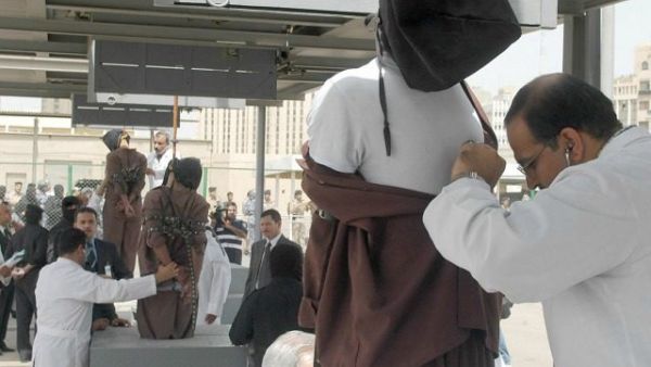 The executions are the first since March 2013, when three men - a Saudi, a Pakistani, and a Kuwaiti without citizenship - were hanged for murder. (AFP/Yasser Al Zayat)