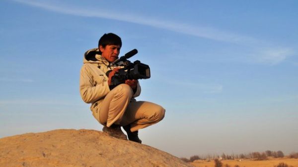 Hassan Nazeri, from central Afghanistan, is an assistant professor of film. He now lives in Germany. He had to lie to Greek coastguards that he was Tibetan to avoid being pushed back to Turkey. (Twitter/Fight for Life)