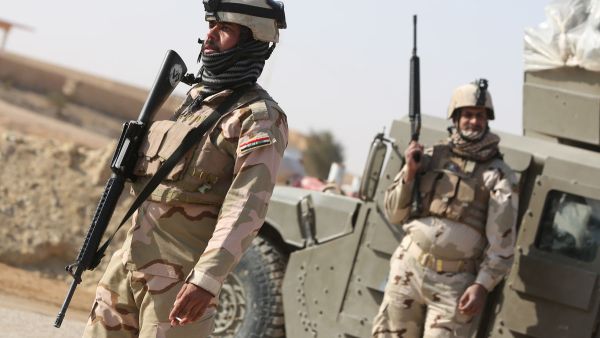 Iraqi soldiers in Anbar province. (AFP/File)