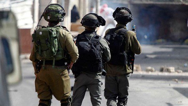 A file photo of Israeli occupation forces on patrol. (Twitter) 