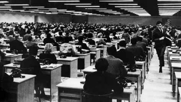 Kafkaesque bureaucracies still prevail. (Kafka movie screenshot)