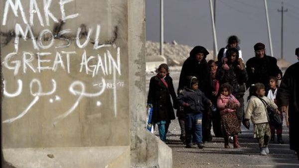 According to the UN, some 750,000 civilians in western Mosul now face a serious humanitarian crisis. (AFP/File)