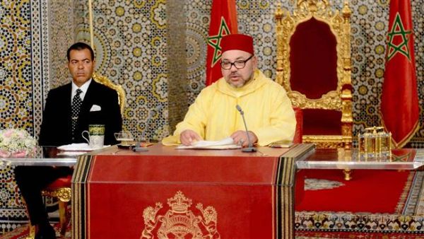 This handout picture released on July 30, 2016 shows Moroccan King Mohammed VI. (AFP/File)