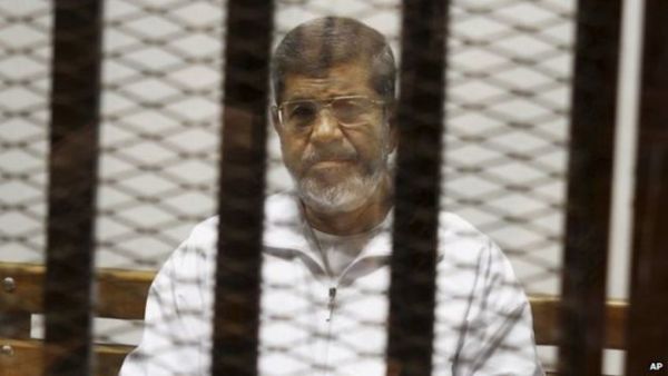 Mohammed Morsi, pictured 8 May 2014. (AFP/File)
