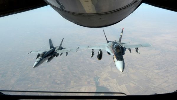 Russian warplanes also carried out eight air raids on the village of Hur Bnafsa in the west-central Hama province. (AFP/File) 