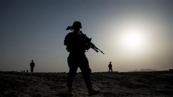 This June 3, 2014 file photo shows US soldiers as they patrol near Kandahar Airfield, Afghanistan. (AFP/File)