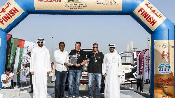 Nissan at Dubai International Baja.
Nissan at Dubai International Baja.