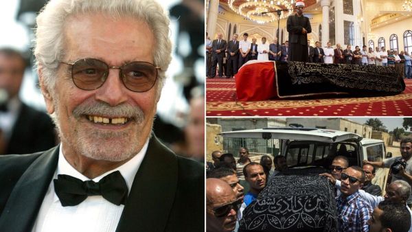 The Doctor Zhivago star was laid to rest on Sunday in a packed-out Egyptian funeral. (Mirror.co.uk)