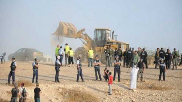 قرية العراقيب العربية في منطقة النقب (جنوب)