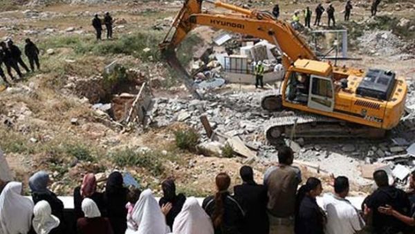 هدم منزل فلسطيني في وادي الاردن/ارشيف