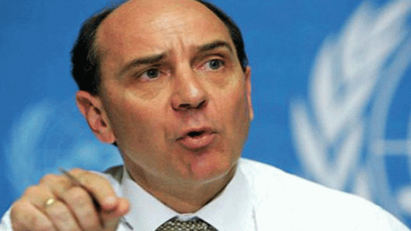 المبعوث الأوروبي لعملية السلام  “فرناندو جنسيلتيني”
