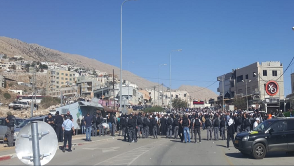  اعتصام في بلدة مجدل شمس في الجولان السوري المحتل